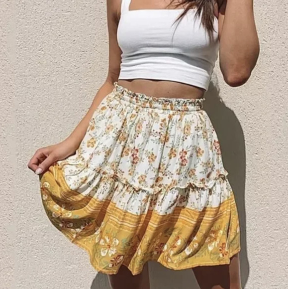 Flowy Mini Skirts